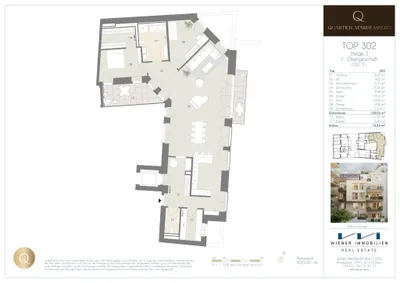 3-Zimmer-Immobilie mieten in Wien – 158,03 m², € 5.002 – Bild 25 von 28