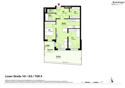 3-Zimmer-Wohnung mieten in Wien – 76,07 m², € 1.699 – Bild 15 von 32
