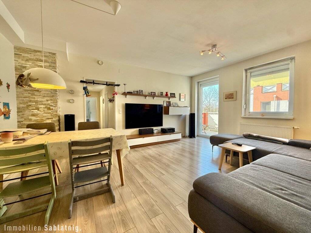 SONNIGE 3-ZIMMER-WOHNUNG mit 23 m² Terrasse, Balkon & Grünblick in Teesdorf! - Ansicht 2
