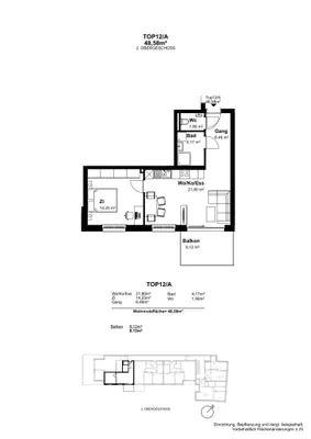 2-Zimmer-Wohnung kaufen in Mistelbach – 48,58 m², € 221.700 – Bild 10 von 10