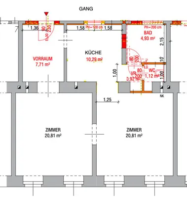 2-Zimmer-Wohnung kaufen in Wien – 63 m², € 398.000 – Bild 15 von 15