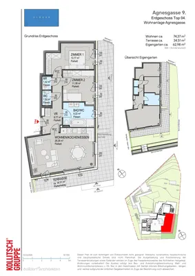 3-Zimmer-Wohnung kaufen in Wien – 74,37 m², € 749.000 – Bild 2 von 18