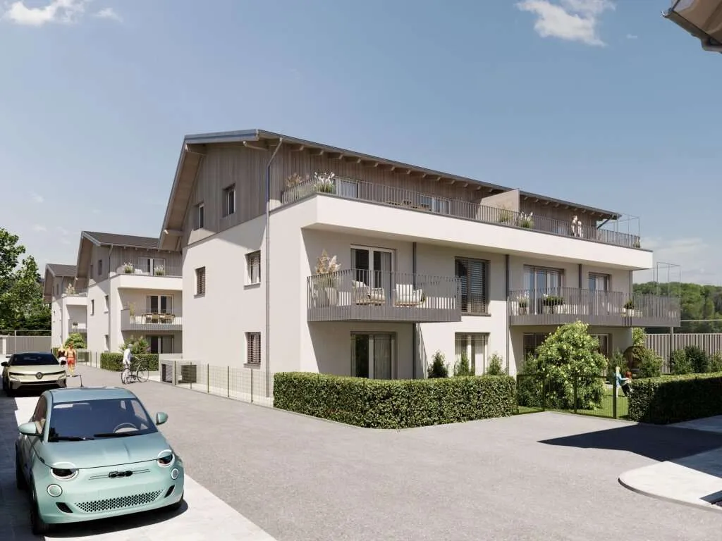 Gartenglück in Bergheim! 2-Zimmer Wohnung im Baurecht! - Ansicht 2