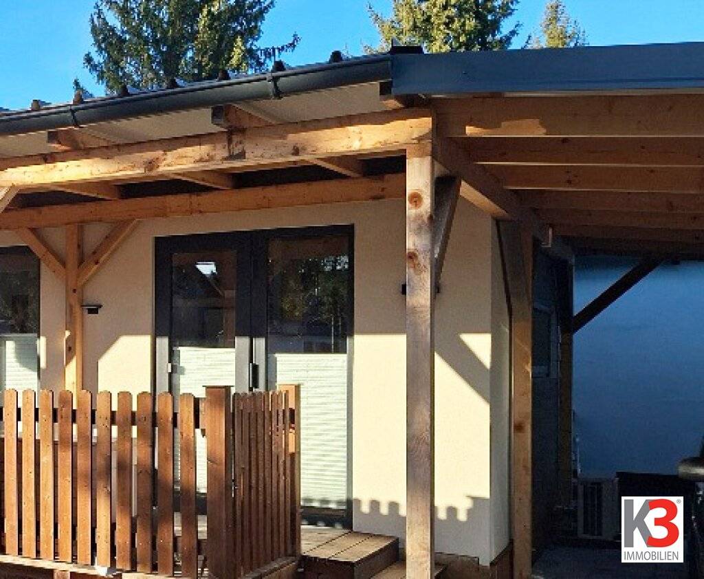 K3 - MODUL-HAUS IN GEHOBENER BAUWEISE: Wohnfläche 41 m², 2 Zimmer, große Terrasse und Carport. Ferienregion Klopeinersee., Eberndorf