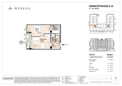 2-Zimmer-Wohnung kaufen in Wien – 40,58 m², € 259.800 – Bild 12 von 12