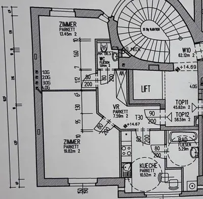 2-Zimmer-Wohnung mieten in Wien – 58,29 m², € 880 – Bild 2 von 2