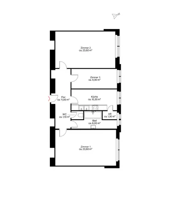 3-Zimmer-Wohnung kaufen in Wien – 86,8 m², € 985.000 – Bild 9 von 10