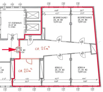 Gewerbeimmobilie mieten in Wien – 806 m², € 23.350 – Bild 19 von 19