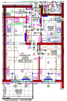 Wohnung mieten in Gmünd – 59,77 m², € 632 – Bild 4 von 18