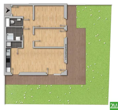 3-Zimmer-Wohnung kaufen in Wien – 57,86 m², € 406.700 – Bild 14 von 15