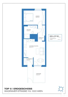 2-Zimmer-Wohnung kaufen in Wien – 47,23 m², € 285.000 – Bild 28 von 28