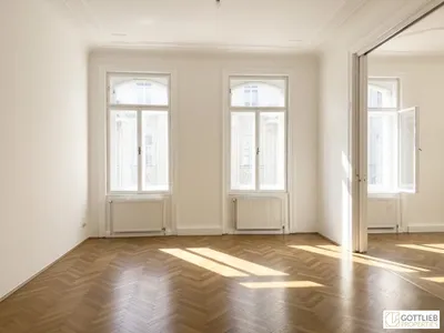 Unbefristet im Diplomatenviertel! Repräsentative 5-Zimmer-Stilaltbau-Wohnung mit zwei kleinen Balkonen beim Arenbergpark – Bild 3