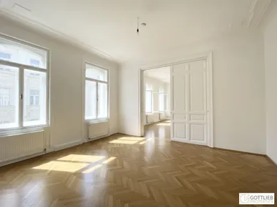 Unbefristet im Diplomatenviertel! Repräsentative 5-Zimmer-Stilaltbau-Wohnung mit zwei kleinen Balkonen beim Arenbergpark – Bild 2