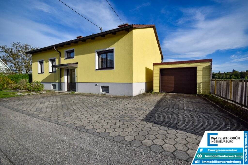 Bungalow in Sackgassenlage - Wohnen auf einer Ebene mit ausbaubarem Dachgeschoss, Linz Land