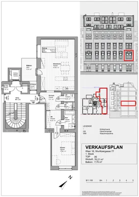 2-Zimmer-Wohnung kaufen in Wien – 76,21 m², € 425.000 – Bild 11 von 14