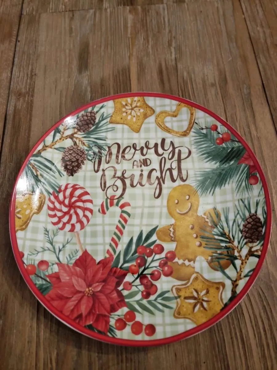Weihnachtsteller gross, € 15,- (9634 Gundersheim)