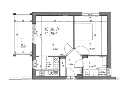 2-Zimmer-Wohnung mieten in Graz – 50,2 m², € 829 – Bild 2 von 3