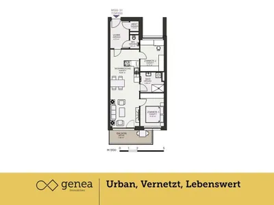 3-Zimmer-Wohnung mieten in Graz – 65,15 m², € 966 – Bild 2 von 21