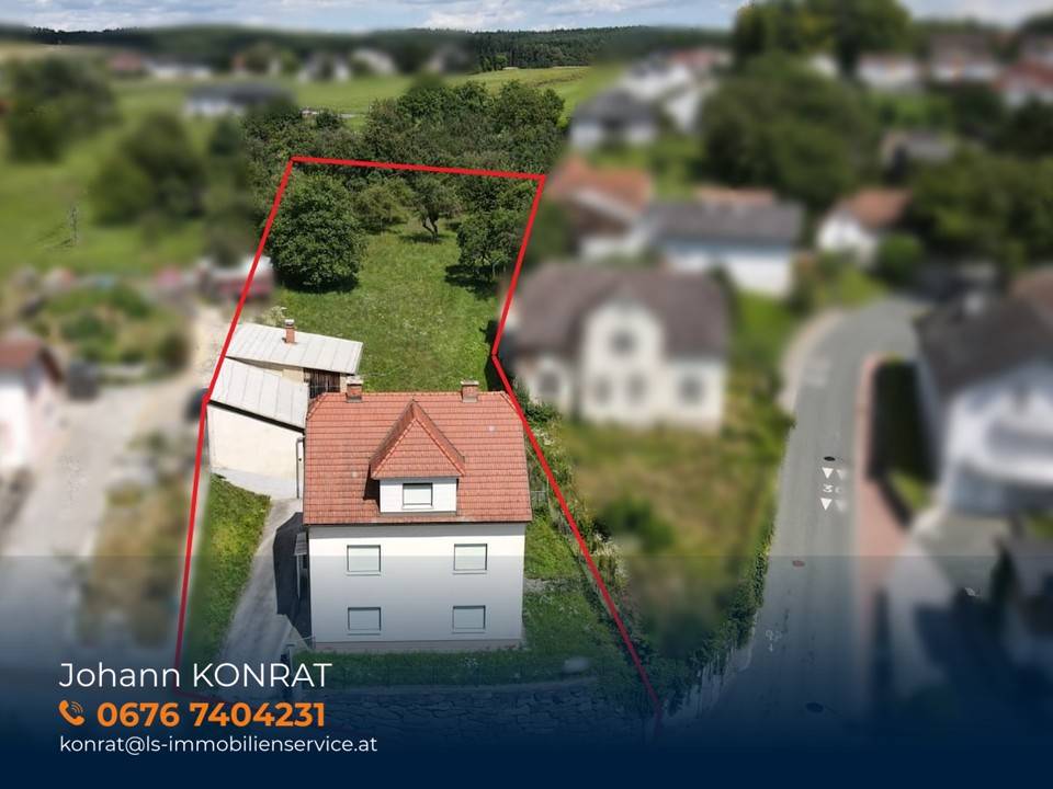 Großzügiges Wohnhaus mit zwei Einheiten, Garten & Baugrundstück im Kurort Bad Tatzmannsdorf, Bad Tatzmannsdorf