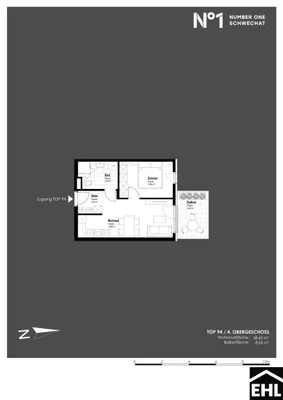 Immobilie kaufen in Bruck an der Leitha – 38,43 m², € 213.300 – Bild 10 von 10