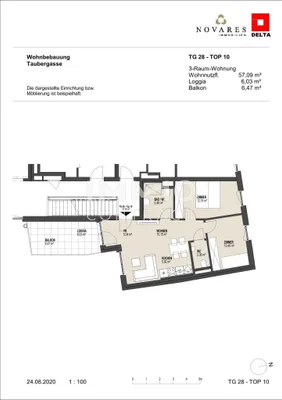 Immobilie kaufen in Wien – 57 m², € 500.600 – Bild 7 von 7