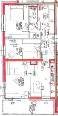 3-Zimmer-Wohnung mieten in Scheibbs – 75,59 m², € 896 – Bild 2 von 10