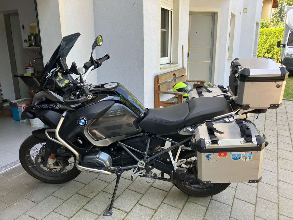 BMW R 1200 Adventure triple black Enduro