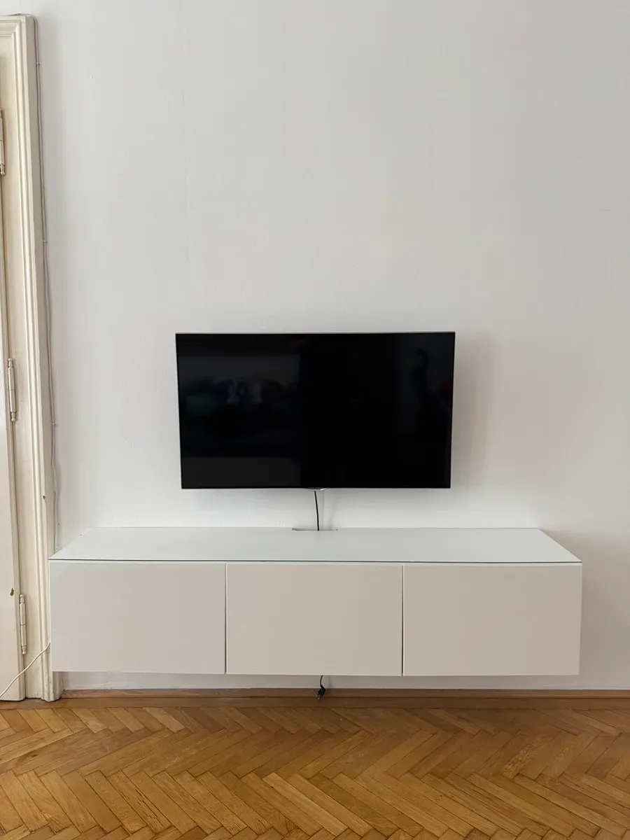 Ikea Besta Weiß Hochglanz, € 110,- (1060 Wien)