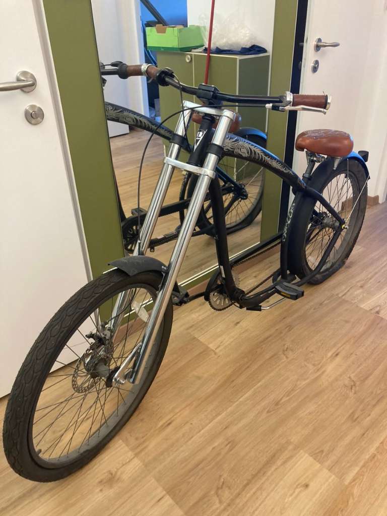 verkauft Fahrrad Cruiser Nirve Chopper Division