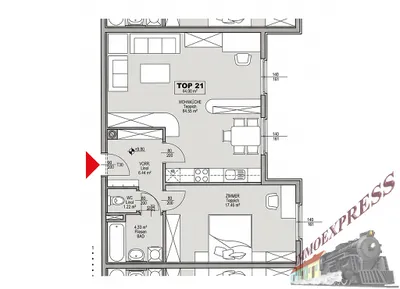 3-Zimmer-Wohnung kaufen in Wien – 64 m², € 275.000 – Bild 11 von 13