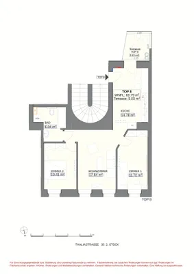 2-Zimmer-Wohnung kaufen in Wien – 54 m², € 329.000 – Bild 7 von 9