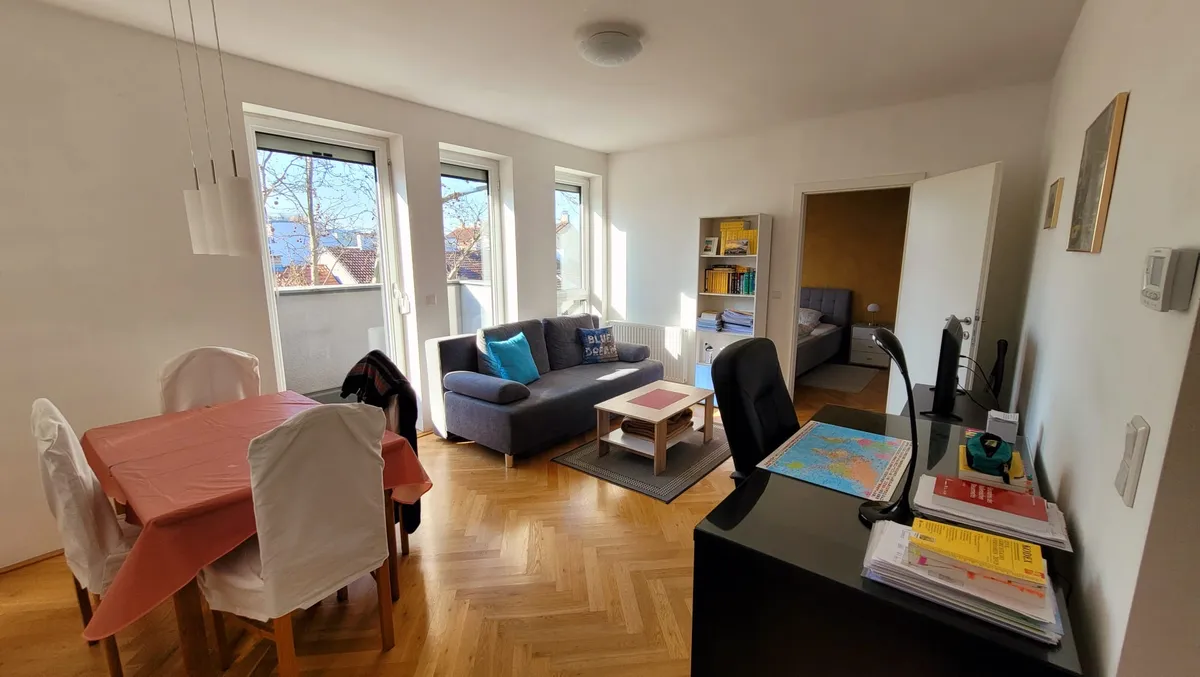 2-Zimmer-Wohnung mit Balkon und Dachterrasse, 50 m², Floridsdorf, Floridsdorf