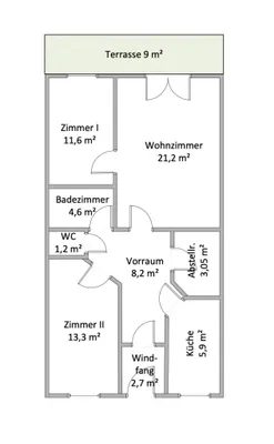3-Zimmer-Wohnung kaufen in Sankt Pölten Land – 72,34 m², € 325.000 – Bild 14 von 14