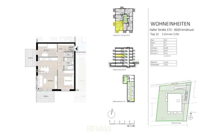 3-Zimmer-Wohnung kaufen in Innsbruck – 63,7 m², € 553.400 – Bild 3 von 3