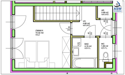 2-Zimmer-Gewerbeimmobilie kaufen in Wien – 58,26 m², € 229.000 – Bild 12 von 13