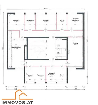5-Zimmer-Gewerbeimmobilie mieten in Wien – 185 m², € 2.700 – Bild 6 von 6