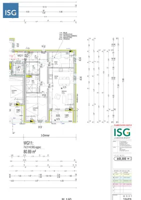 3-Zimmer-Wohnung mieten in Schärding – 80,89 m², € 747 – Bild 2 von 2