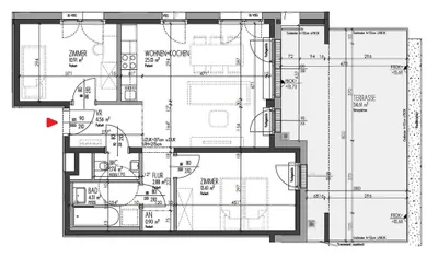 TERRASSENTRAUM | EXKLUSIVE, HELLE 3 ZIMMER IN TOPLAGE | HOCHWERTIGE AUSSTATTUNG – Bild 2