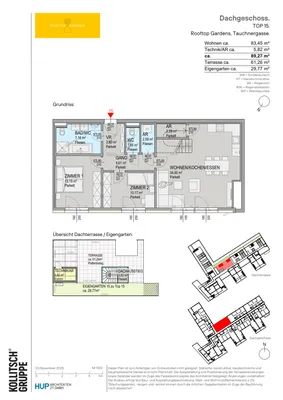 3-Zimmer-Wohnung kaufen in Tulln – 89,11 m², € 799.000 – Bild 2 von 3