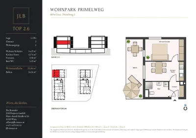 2-Zimmer-Wohnung kaufen in Graz – 35,95 m², € 145.500 – Bild 15 von 15