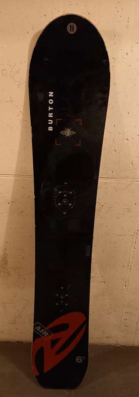 BURTON AIR 6.1 Snowboard 90s 90er 1993 Made in Austria Sammlerst ck tolle Deko