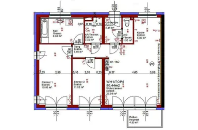 Wohnung mieten in Mistelbach – 80,63 m², € 962 – Bild 4 von 5