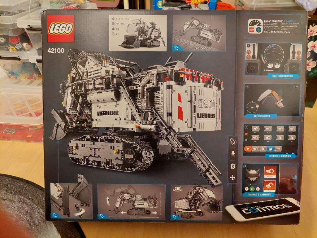 Lego Technik 42100 outlet Liebherr Bagger R9800 OVP