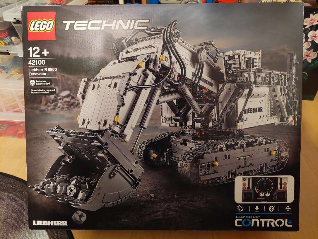 Lego Technik 42100 outlet Liebherr Bagger R9800 OVP