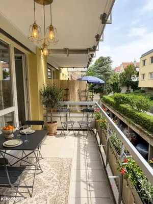 Frisch renovierte 3-Zimmer-Wohnung mit Balkon in grüner Bestlage neben Pötzleinsdorfer Schlosspark – Bild 3