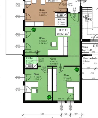 3-Zimmer-Gewerbeimmobilie kaufen in Weiz – 81 m², € 266.079 – Bild 2 von 4