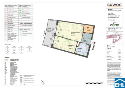 2-Zimmer-Wohnung mieten in Mödling – 55,67 m², € 1.296 – Bild 12 von 12