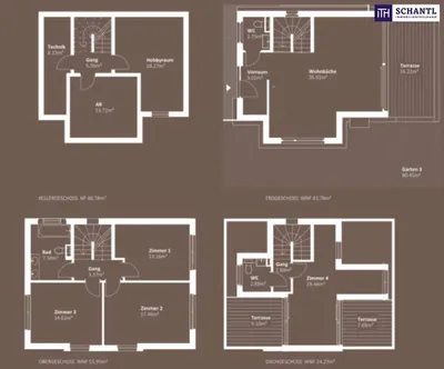 5-Zimmer-Haus kaufen in Wien – 123,96 m², € 699.000 – Bild 5 von 6