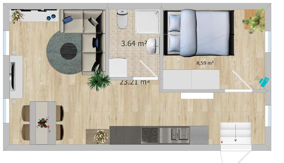 Wohnung – Pichl bei Wels, Winkelfeld - Ansicht 2