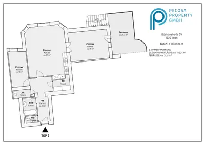 3-Zimmer-Wohnung mieten in Wien – 97,85 m², € 1.948 – Bild 34 von 34